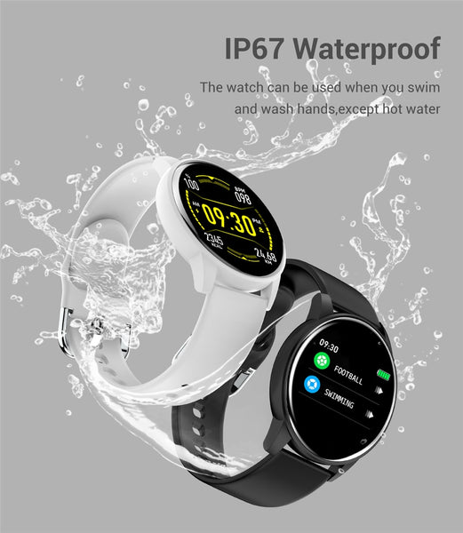 SMARTWATCH FOR ANDROID IOS WITH REAL-TIME WEATHER FORECAST, ACTIVITY TRACKER, HEART RATE MONITOR, AND MANY