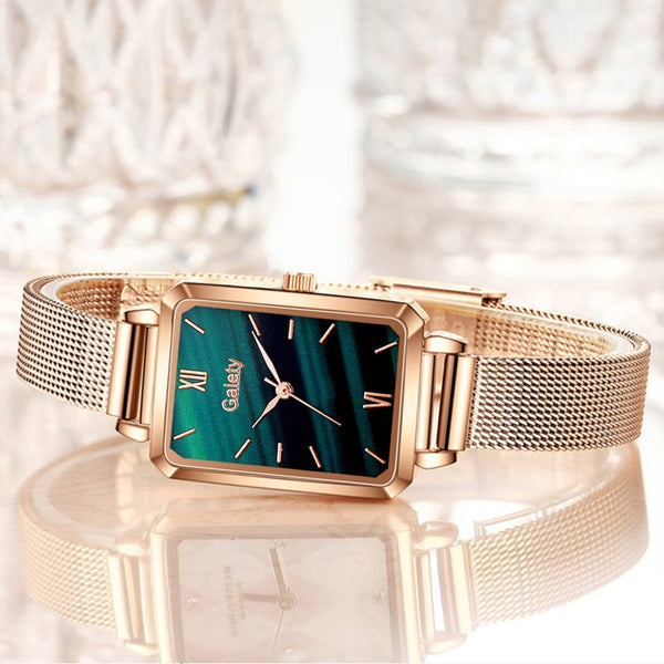 WOMEN FASHION QUARTZ WATCH WITH BRACELET SET FOR LUXURY LOOK